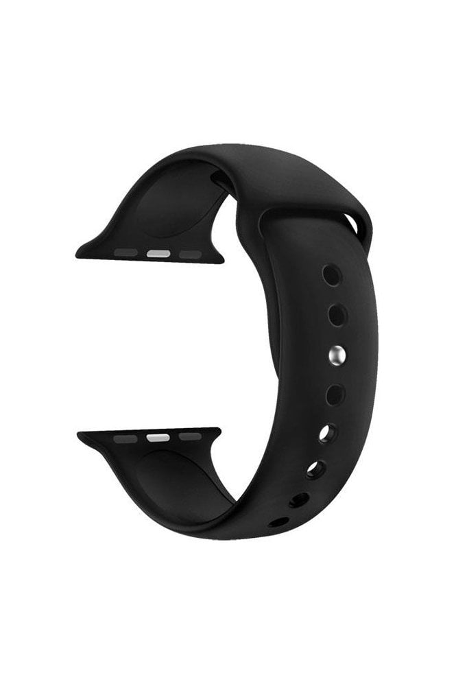 Apple Style  38/40/41mm Silicone Strap in BLACK S41482B