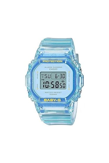 Casio Baby-G Transparent Blue Digital Watch BGD-565SJ-2ER