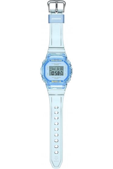 Casio Baby-G Transparent Blue Digital Watch BGD-565SJ-2ER