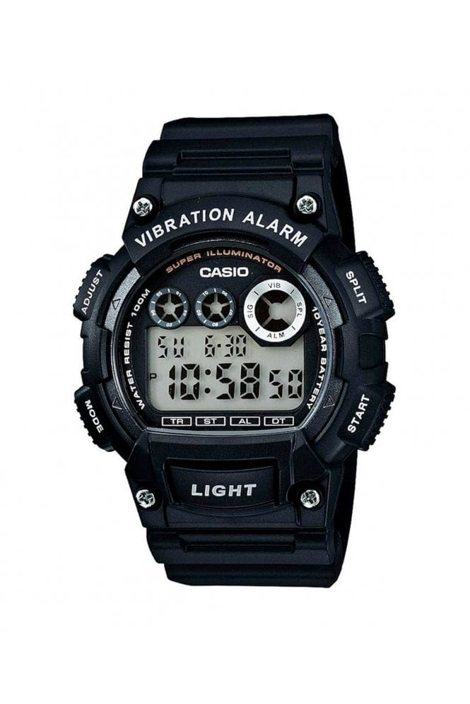 Casio  Collection Gents Vibration Alarm Watch W-735H-1AVEF
