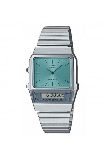 Casio Collection Mens Retro Stainless Steel Watch | AQ-800EC-2AEF