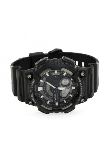 Casio Collection Mens World Time Watch AEQ-110W-1AVEF