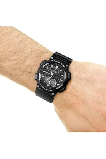Casio Collection Mens World Time Watch AEQ-110W-1AVEF