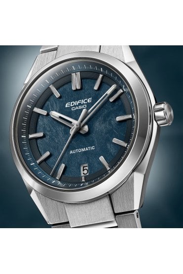 Casio Edifice Blue Electroforming Dial Automatic Watch EFK-100D-2AER