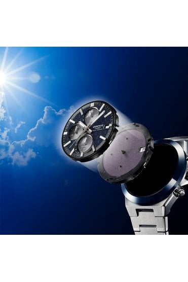 Casio Edifice Gents Solar Powered 40mm Chronograph Watch EFS-S650D-2AEF