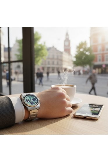 Casio Edifice Gents Stainless Steel 40mm Watch EFB-730D-2BVUEF