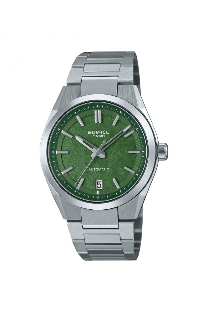 Casio  Edifice Green Electroforming Dial Automatic Watch EFK-100D-3AER
