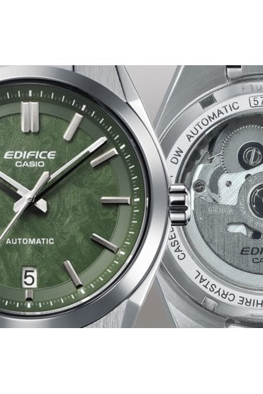 Casio Edifice Green Electroforming Dial Automatic Watch EFK-100D-3AER