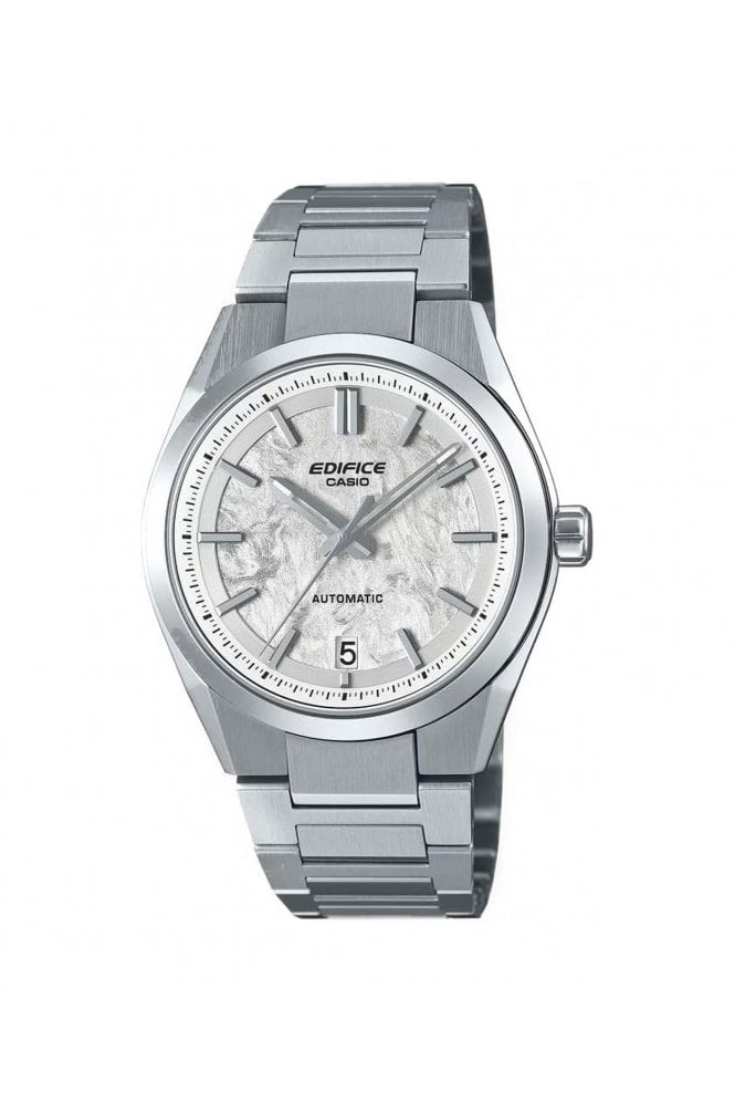 Casio  Edifice Silver Electroforming Dial Automatic Watch EFK-100D-7AER