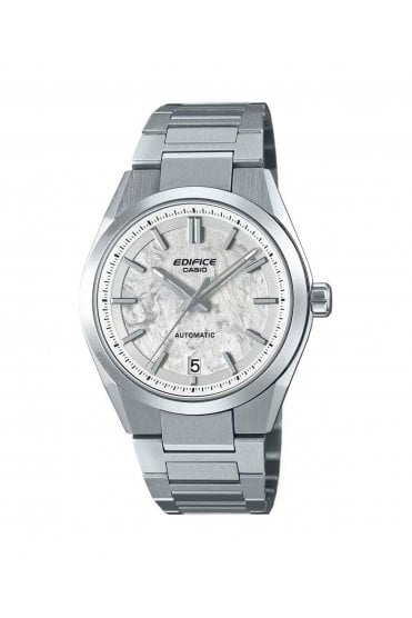 Casio Edifice Silver Electroforming Dial Automatic Watch EFK-100D-7AER
