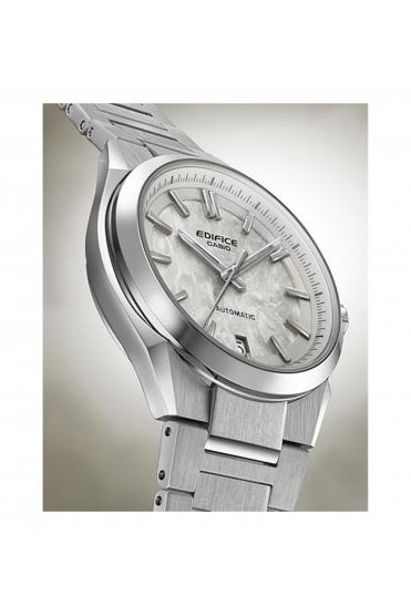 Casio Edifice Silver Electroforming Dial Automatic Watch EFK-100D-7AER