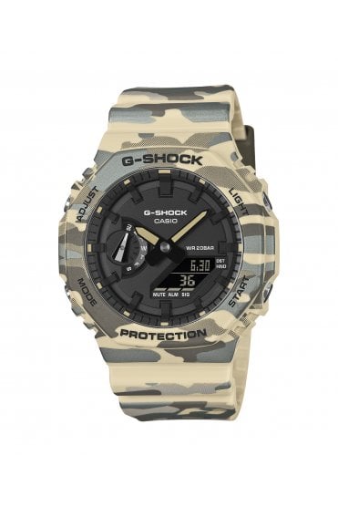 Casio G-Shock 2100 Series Camouflage Watch GA-2100CM-5AER