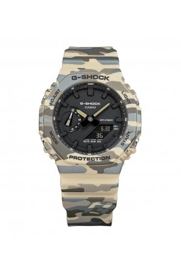 Casio G-Shock 2100 Series Camouflage Watch GA-2100CM-5AER