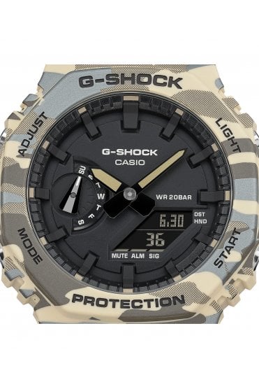 Casio G-Shock 2100 Series Camouflage Watch GA-2100CM-5AER