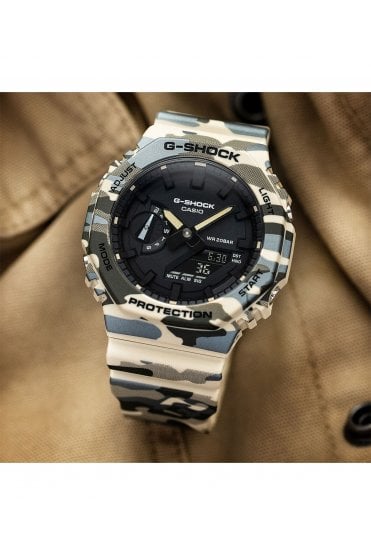 Casio G-Shock 2100 Series Camouflage Watch GA-2100CM-5AER