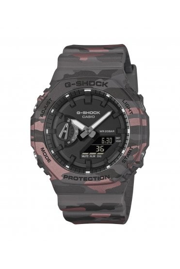  Casio G-Shock 2100 Series Camouflage Watch GA-2100CM-8AER