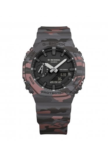  Casio G-Shock 2100 Series Camouflage Watch GA-2100CM-8AER