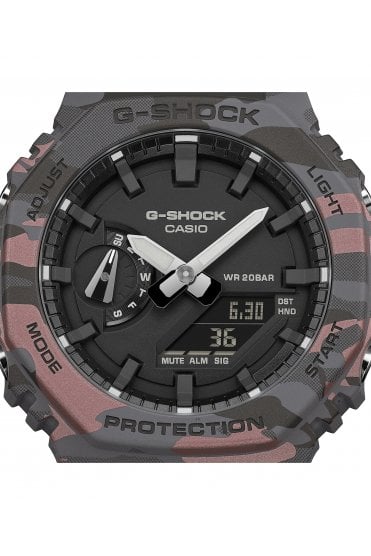  Casio G-Shock 2100 Series Camouflage Watch GA-2100CM-8AER