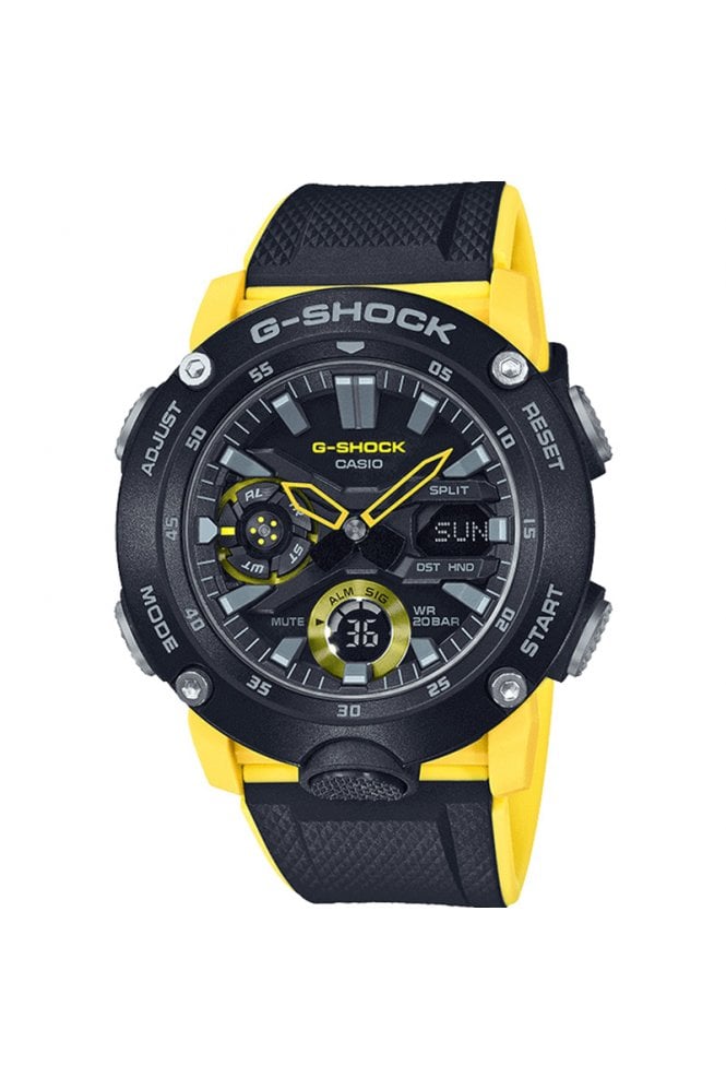 Casio  G-shock Carbon Core Guard 48mm Watch GA-2000-1A9ER
