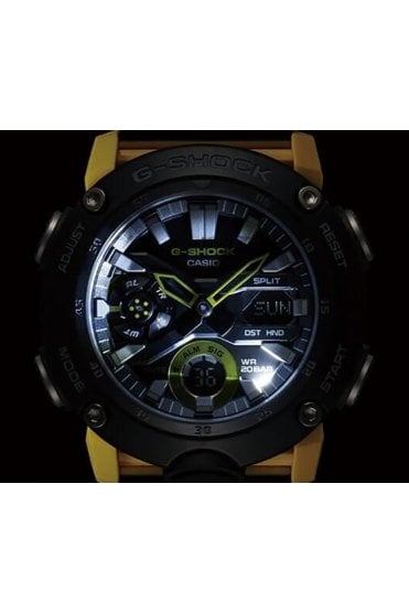 Casio G-shock Carbon Core Guard 48mm Watch GA-2000-1A9ER
