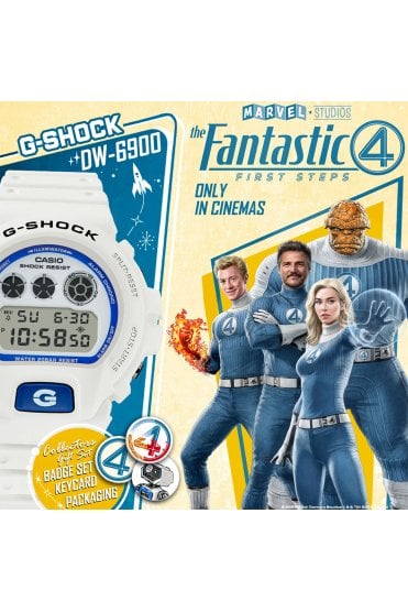 Casio G-Shock Fantastic Four: First Steps 50mm Watch DW-6900HDS-7ER-F4