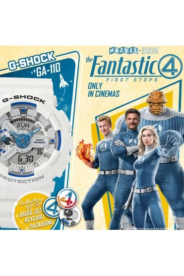 Casio G-Shock Fantastic Four: First Steps 51mm Watch GA-110HDS-7AER-F4