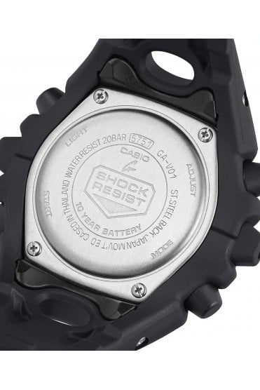 Casio G-Shock GA-V01 Series Black 49mm Watch GA-V01-1AER