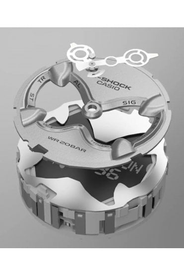 Casio G-Shock GA-V01 Series Silver 49mm Watch GA-V01A-8AER