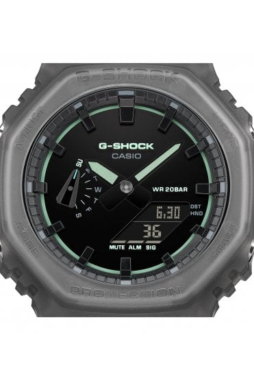 Casio G-Shock Smokey Grey Resin Strap Watch GA-2100K-1AER