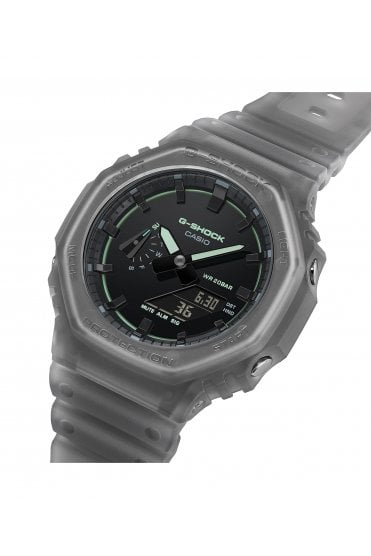Casio G-Shock Smokey Grey Resin Strap Watch GA-2100K-1AER