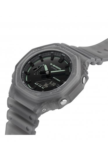 Casio G-Shock Smokey Grey Resin Strap Watch GA-2100K-1AER