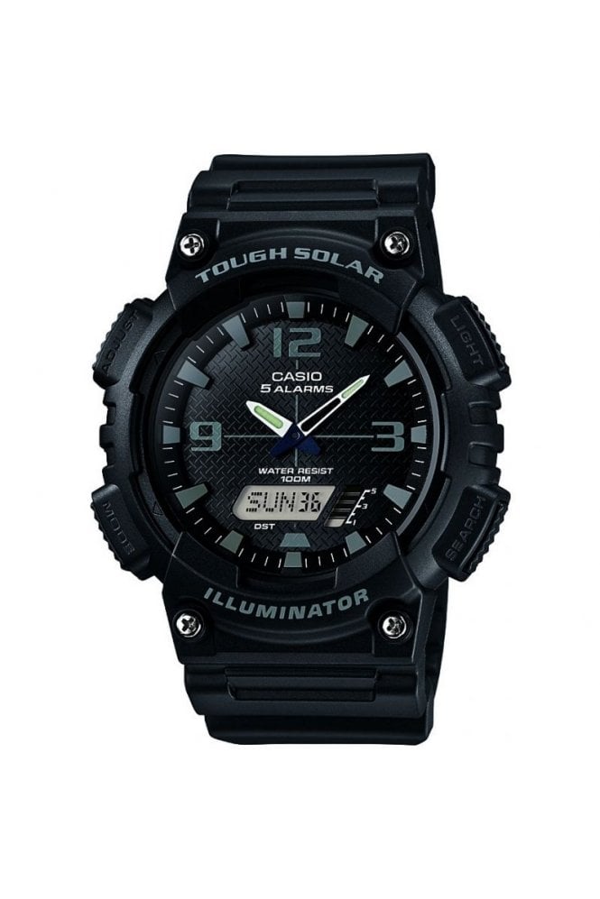 Casio  Gents Five Alarm Solar Powered Illuminator AQ-S810W-1A2VEF