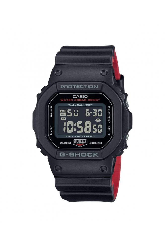 Casio  Gents G-Shock 43mm Sports Watch DW-5600UHR-1ER