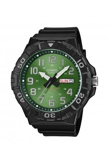 Casio Gents Green Face Series 52mm Sports Watch MRW-210H-3BVEF