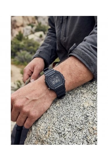 Casio Gents Illuminator Alarm Watch W-218H-1BVEF