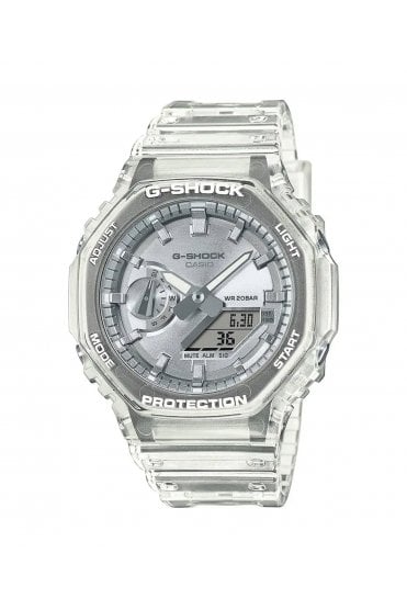 Casio Gents Metallic Dial Series Silver G-Shock Watch GA-2100BM-7A8ER