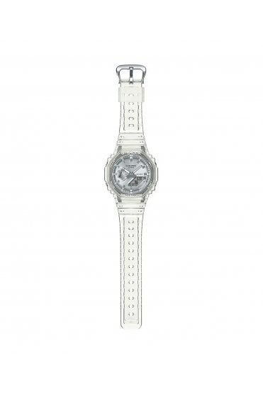 Casio Gents Metallic Dial Series Silver G-Shock Watch GA-2100BM-7A8ER