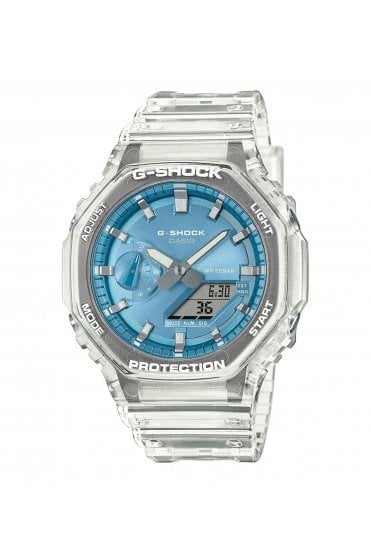 Casio Gents Metallic Dial Series Sky Blue G-Shock Watch GA-2100BM-7A2ER