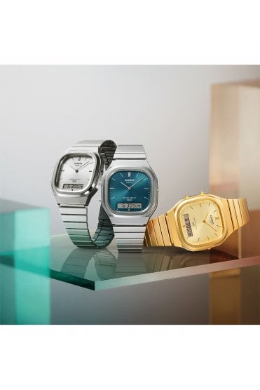 Casio Gents Vintage Bracelet Watch AQ-240EG-9AEF