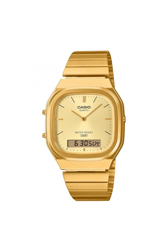 Casio  Gents Vintage Bracelet Watch AQ-240EG-9AEF