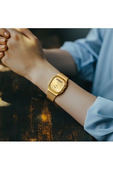 Casio Gents Vintage Bracelet Watch AQ-240EG-9AEF