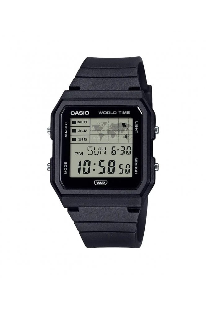 Casio  Gents Vintage Five Alarm World Map Watch LF-30W-1AEF