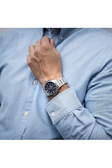 Casio GST-B1000D-2AER G-Shock Carbon Resin Blue Dial Watch