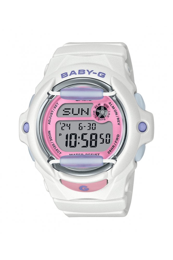 Casio  Ladies Baby-G White Watch BG-169PB-7ER