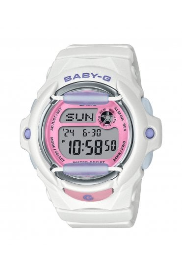 Casio Ladies Baby-G White Watch BG-169PB-7ER