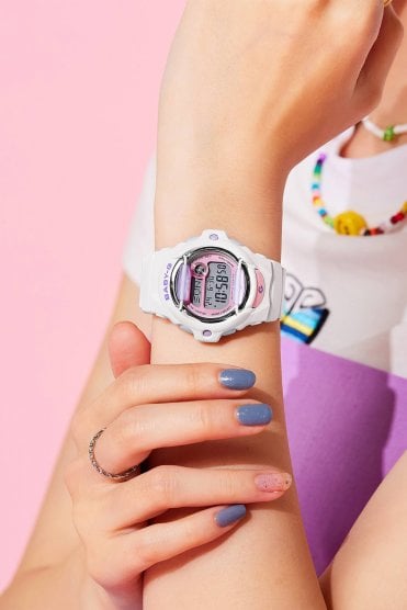 Casio Ladies Baby-G White Watch BG-169PB-7ER