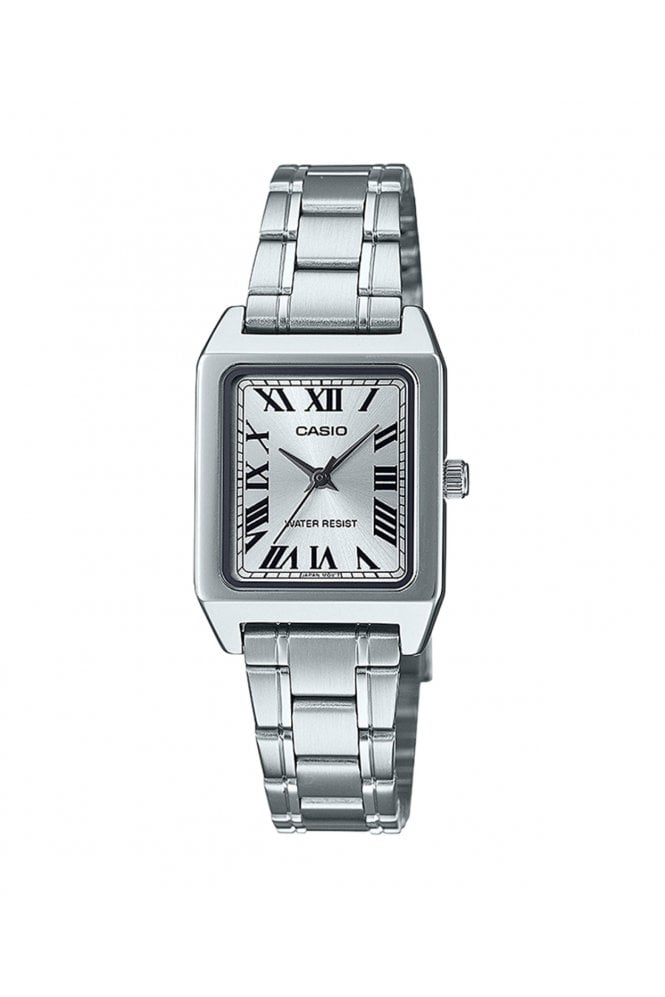 Casio  Ladies Stainless Steel 22mm Analogue Quartz Watch LTP-B150D-7BEF