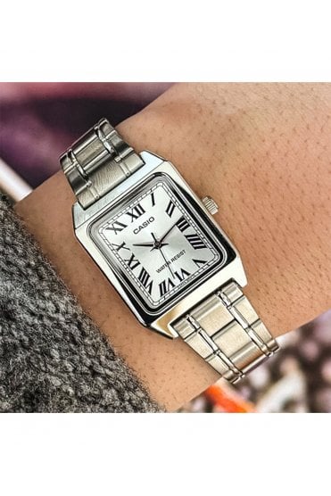 Casio Ladies Stainless Steel 22mm Analogue Quartz Watch LTP-B150D-7BEF