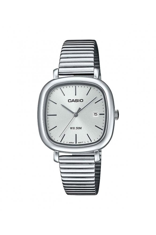 Casio  Ladies Stainless Steel 30mm Quartz Watch LTP-B166D-7AVEF
