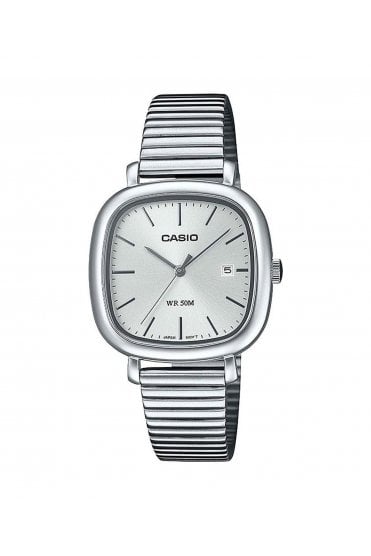 Casio Ladies Stainless Steel 30mm Quartz Watch LTP-B166D-7AVEF